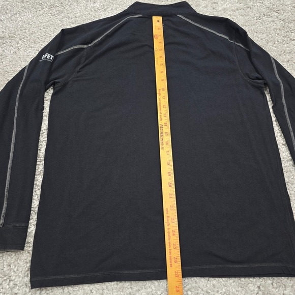 Tasc Shirt Mens Large Black 1/4 Zip Long Sleeve Performance Bamboo Base Layer‎ - Picture 9 of 11